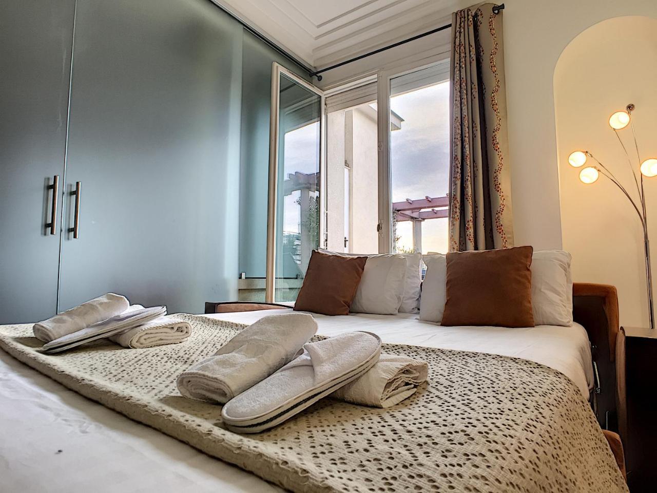 Apartament Nestor&Jeeves - "Sea View Terrace Penthouse Prestige" - Luxe Nicea Zewnętrze zdjęcie